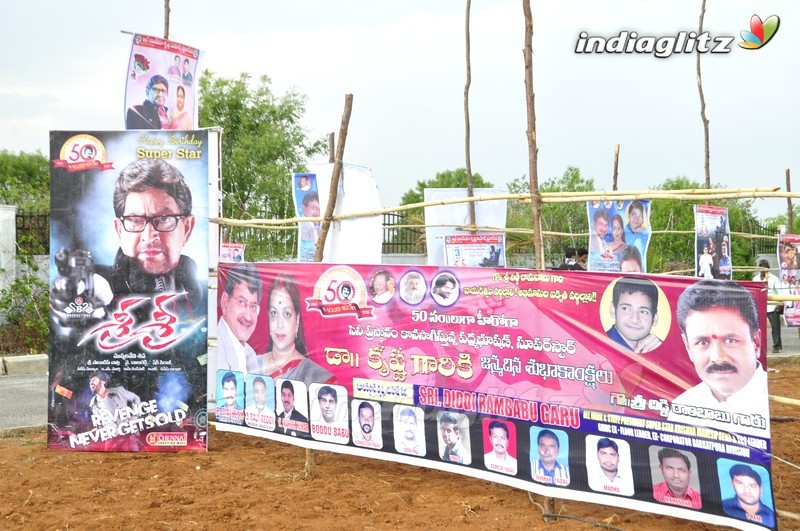 Superstar Krishna's Birthday Celebrations