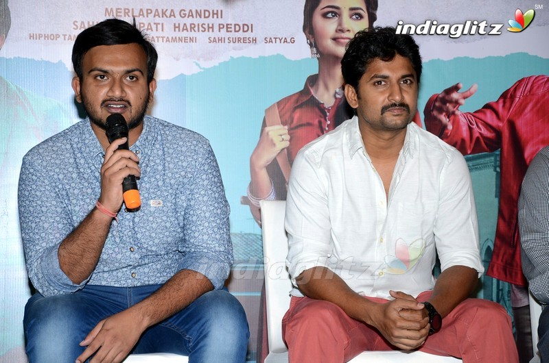 'Krishnarjuna Yuddham' Press Meet