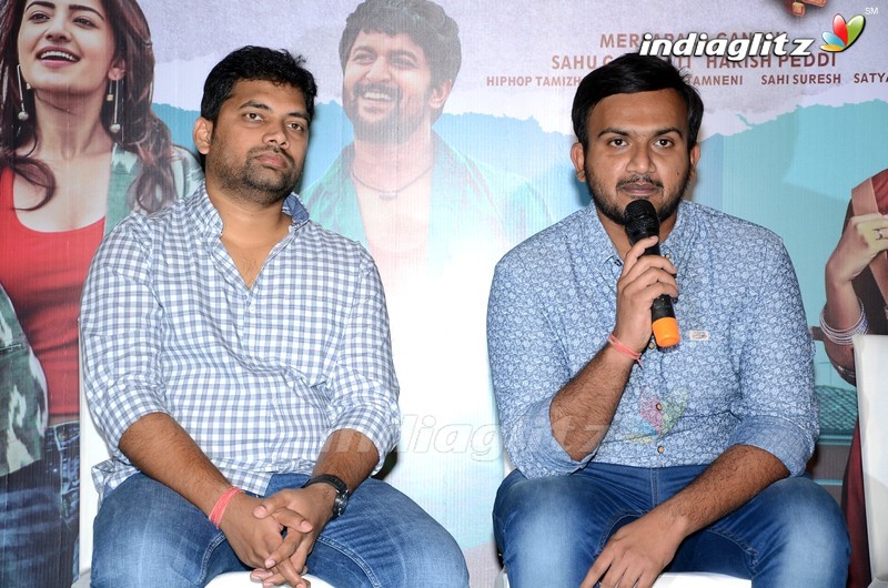 'Krishnarjuna Yuddham' Press Meet