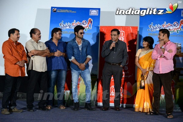 Krishnamma Kalipindhi Iddarini Team Watches Film At Prasad Labs