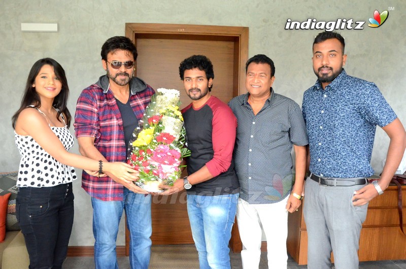 Venkatesh Launches 'Krishna Rao Super Market' Teaser