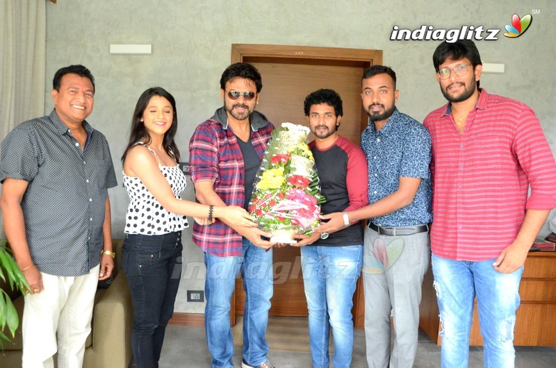 Venkatesh Launches 'Krishna Rao Super Market' Teaser