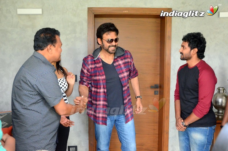 Venkatesh Launches 'Krishna Rao Super Market' Teaser