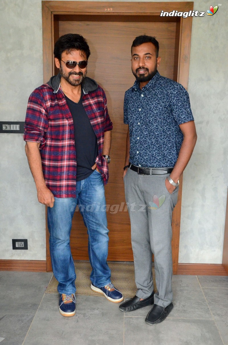 Venkatesh Launches 'Krishna Rao Super Market' Teaser