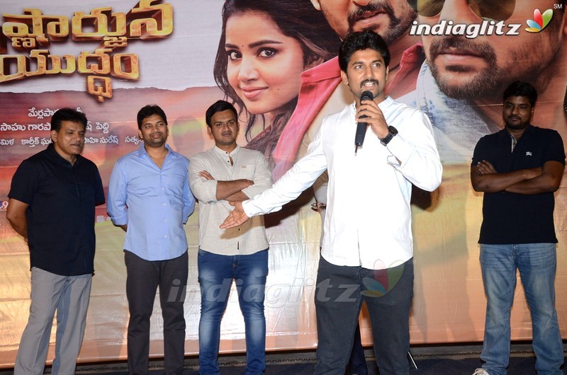 'Krishnarjuna Yuddham' Press meet