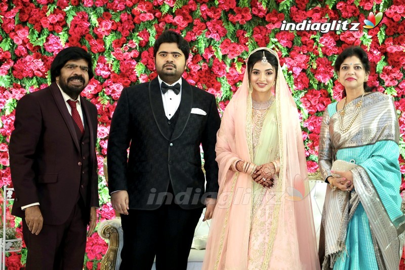 Celebs @ Simbu's Brother TR Kuralarasan Wedding Reception