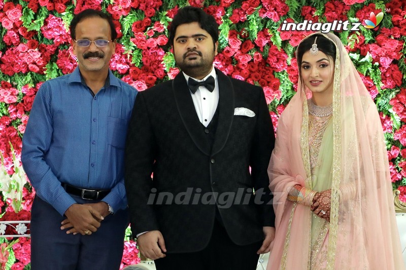 Celebs @ Simbu's Brother TR Kuralarasan Wedding Reception