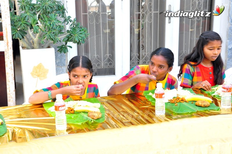 Lakshmi Manchu Celebrates Sankranthi with Govt Schools Kids