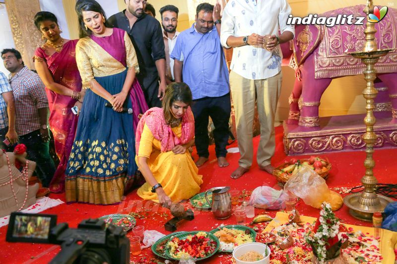 Lakshmi Manchu @ OMG Association Ganesha Pooja