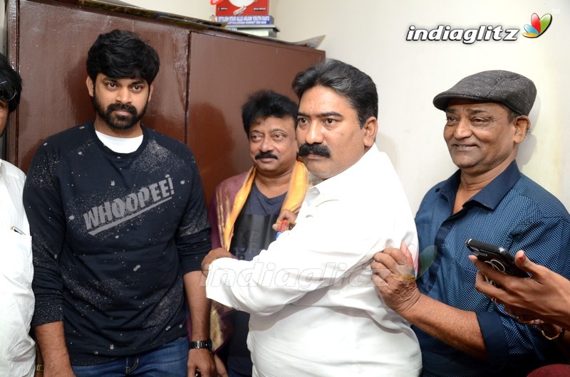 'Lakshmi's NTR' Team At sandhya 35mm Theater