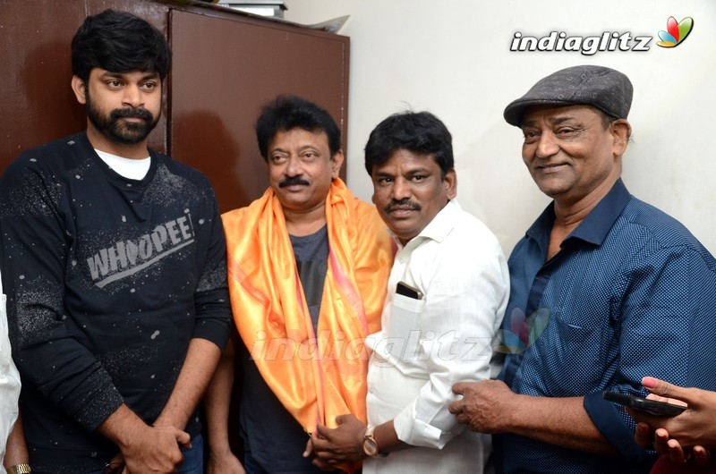 'Lakshmi's NTR' Team At sandhya 35mm Theater