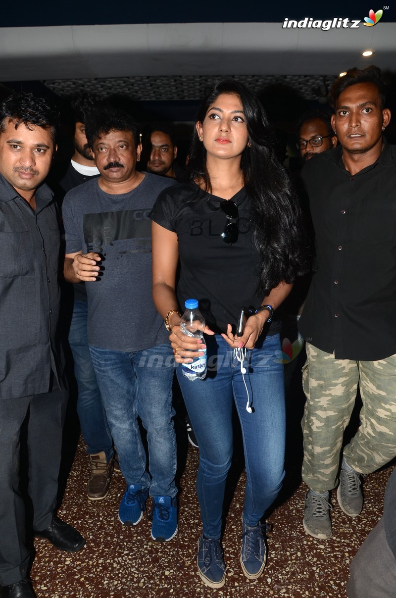 'Lakshmi's NTR' Team At sandhya 35mm Theater