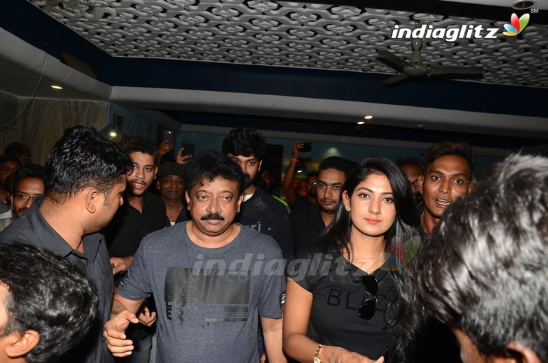 'Lakshmi's NTR' Team At sandhya 35mm Theater