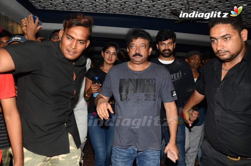 'Lakshmi's NTR' Team At sandhya 35mm Theater