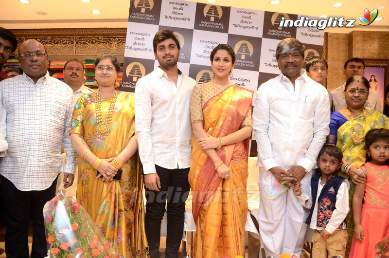 Lavanya Tripathi Launches Kanchipuram Kamakshi Silks