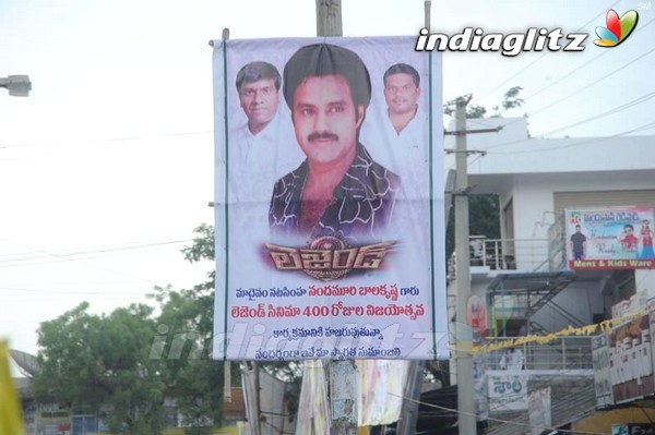 'Legend' 400 Days Celebrations At Yemmiganur Set-1