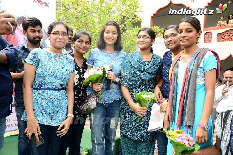 'London Babulu' Team @ Sweet Magic & Malineni Perumallu College In Guntur