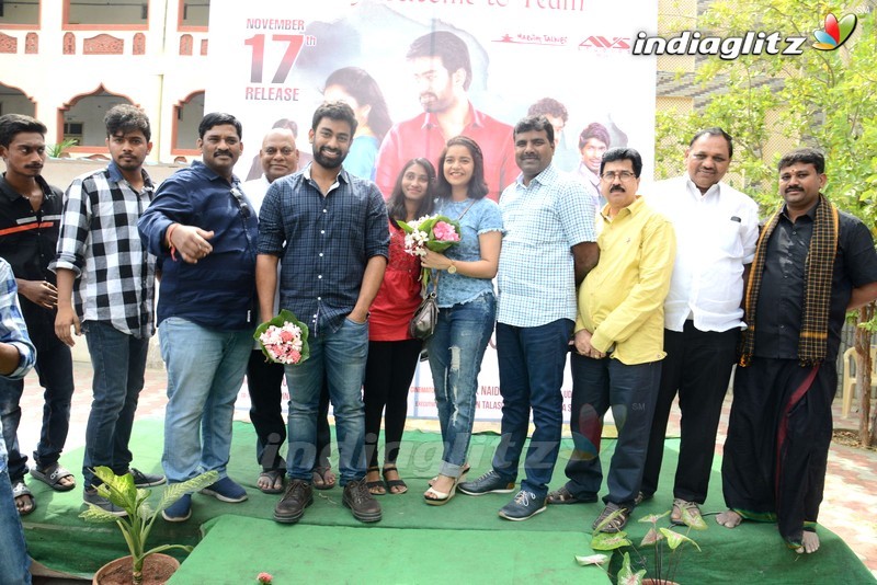 'London Babulu' Team @ Sweet Magic & Malineni Perumallu College In Guntur