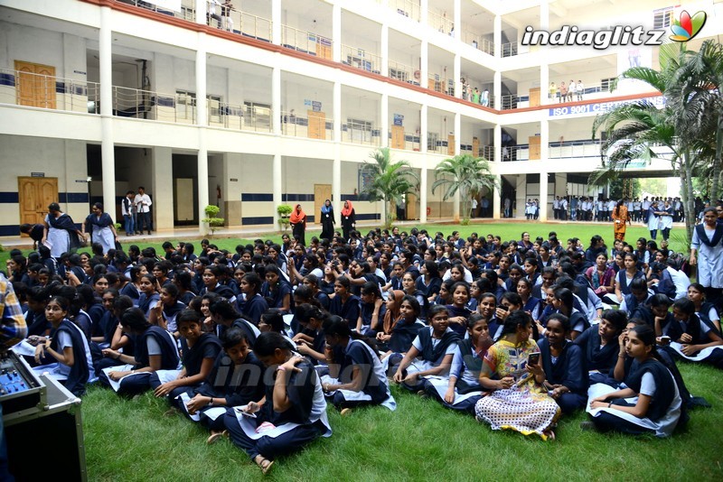 'London Babulu' Team @ SRK College & KBN College & Trendset Mall in Vijayawada