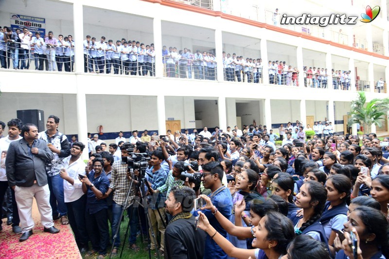 'London Babulu' Team @ SRK College & KBN College & Trendset Mall in Vijayawada