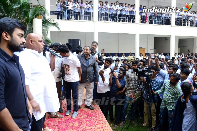 'London Babulu' Team @ SRK College & KBN College & Trendset Mall in Vijayawada