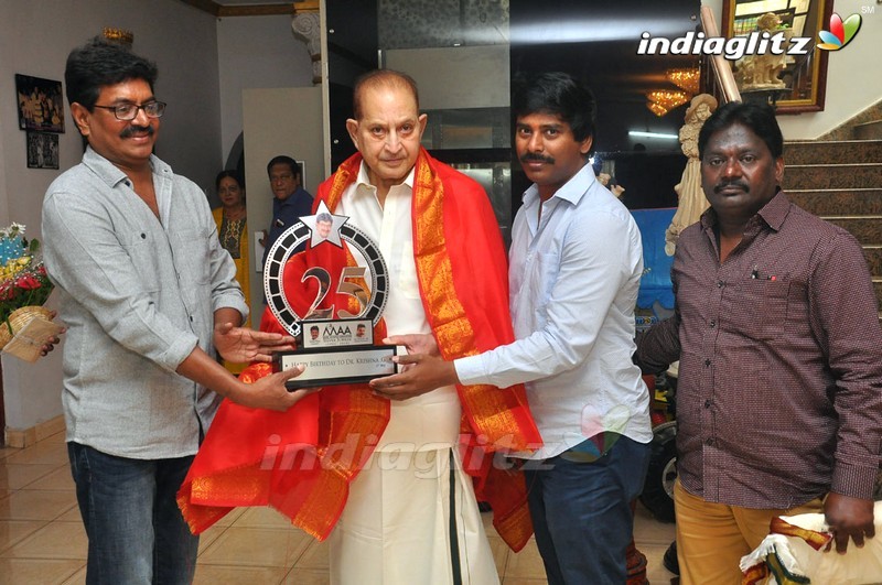 MAA Team Wishes Superstar Krishna On His Birthday