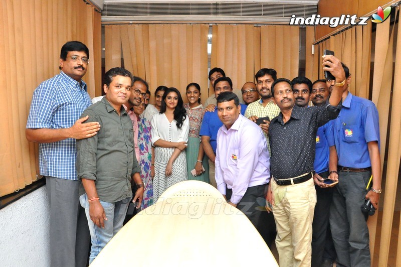 Mahanati Team At Hyderabad Theaters