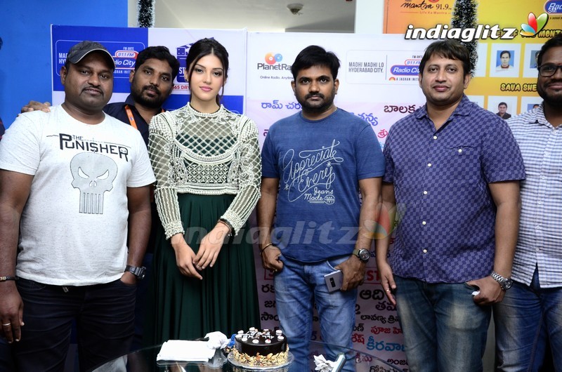 'Mahanubhavudu' Team @ Radio City