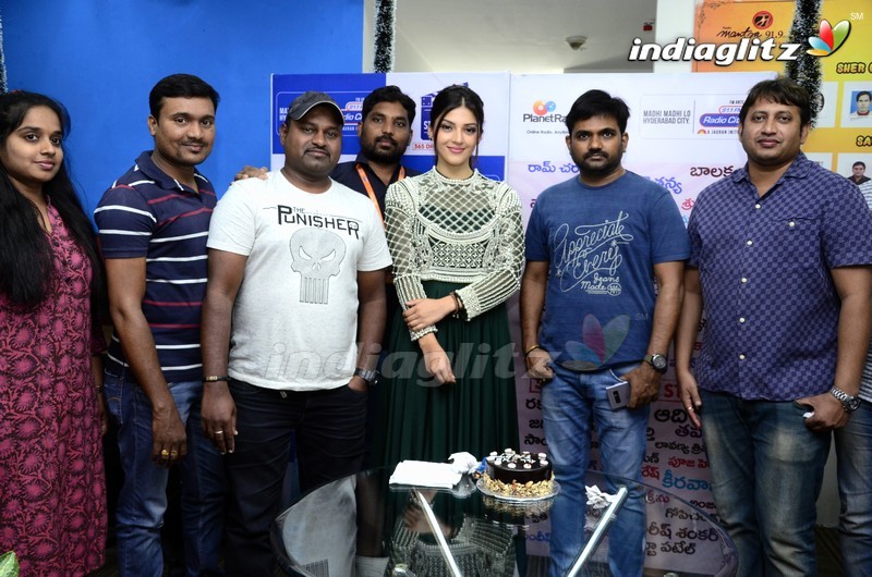 'Mahanubhavudu' Team @ Radio City