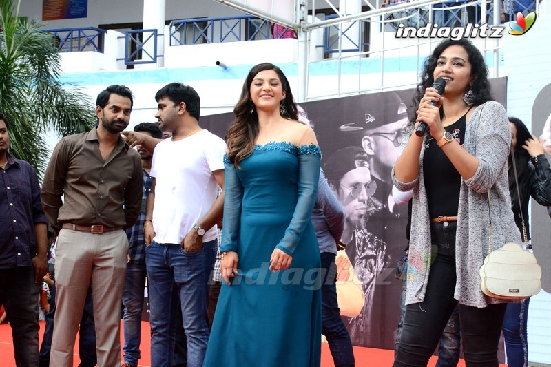 'Mahanubhavudu' 2nd Song Launch @ Vignan College