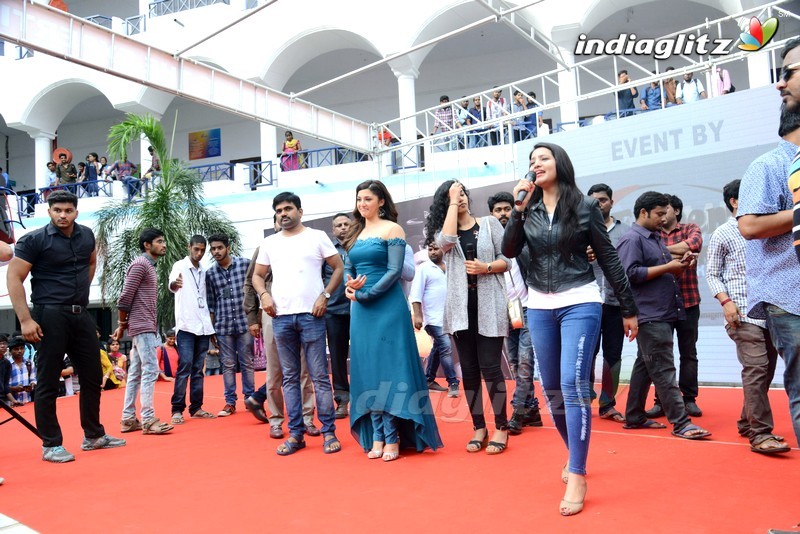 'Mahanubhavudu' 2nd Song Launch @ Vignan College