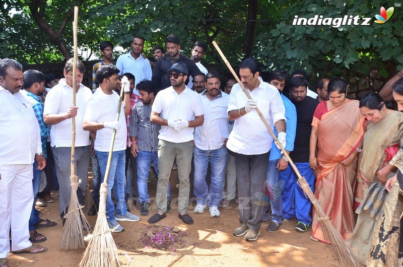 Mahanubhavudu Team Particpates Swachh Bharat at Srinagar Colony