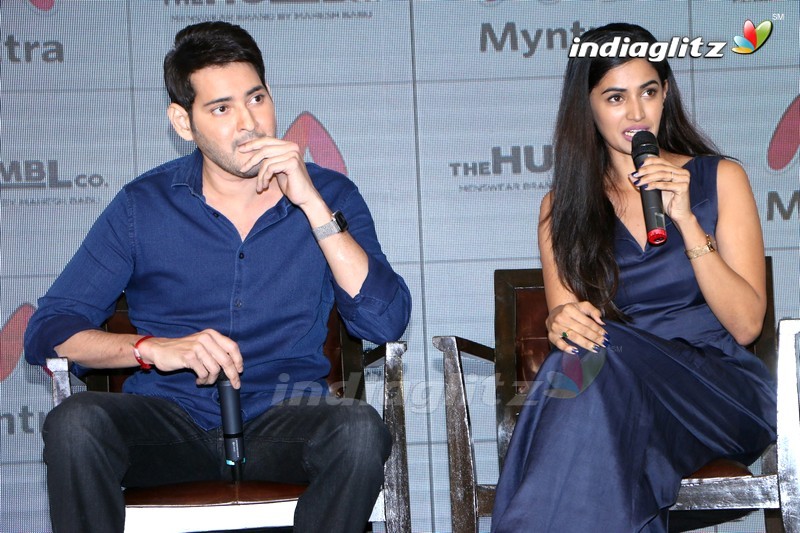 Mahesh Babu's Humble Brand - Myntra Press Meet