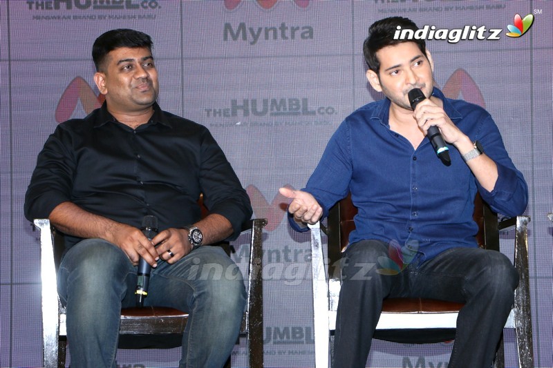 Mahesh Babu's Humble Brand - Myntra Press Meet