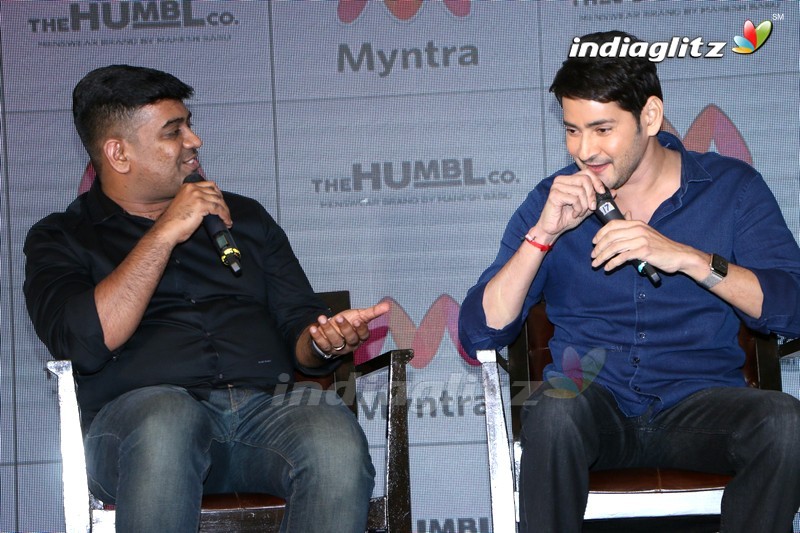 Mahesh Babu's Humble Brand - Myntra Press Meet