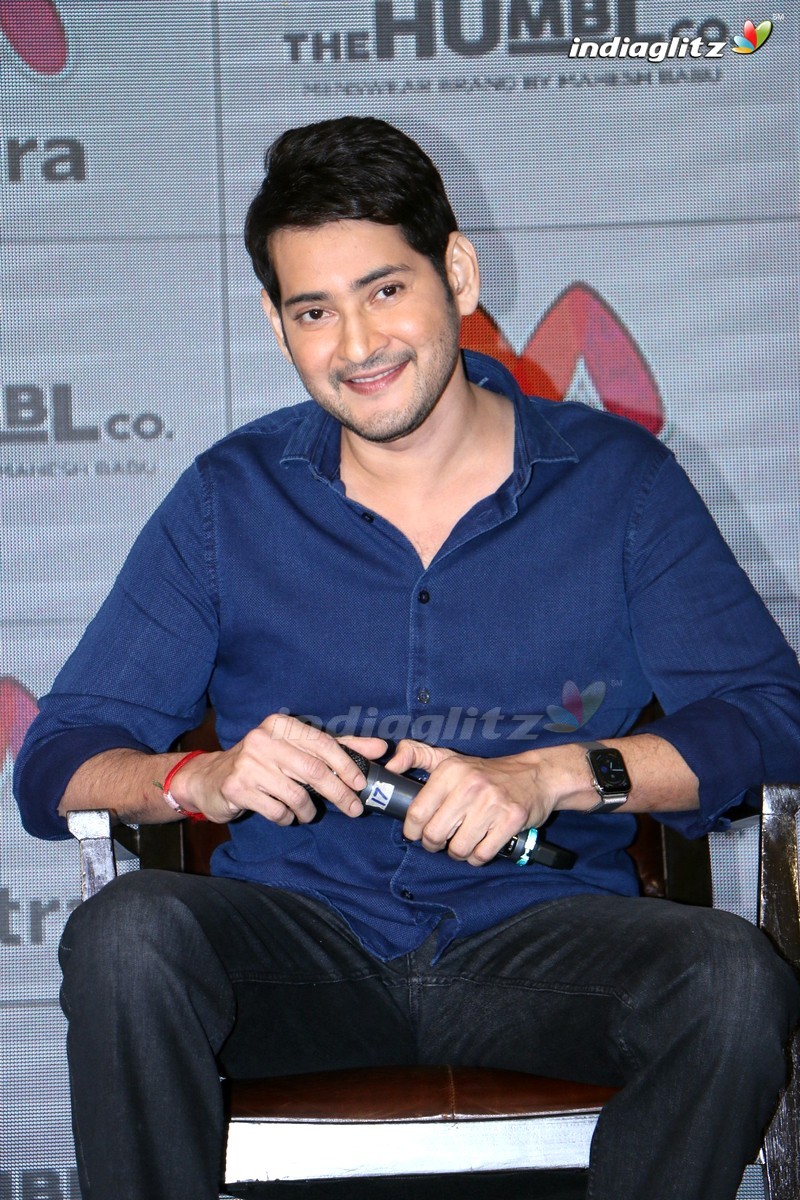 Mahesh Babu's Humble Brand - Myntra Press Meet