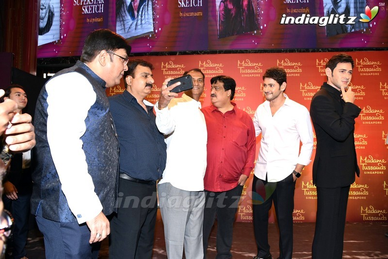 Mahesh Babu's Madame Tussads Wax Statue Launch