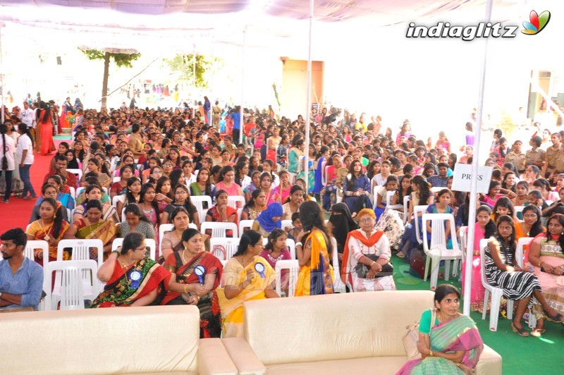 'Manasuku Nachindi' Team @ Kasturba Gandhi Degree & PG College for Women