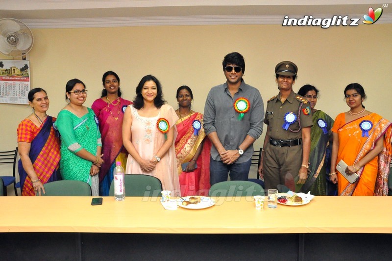 'Manasuku Nachindi' Team @ Kasturba Gandhi Degree & PG College for Women