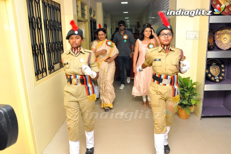 'Manasuku Nachindi' Team @ Kasturba Gandhi Degree & PG College for Women