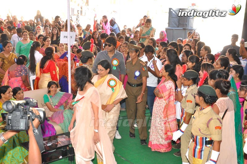 'Manasuku Nachindi' Team @ Kasturba Gandhi Degree & PG College for Women