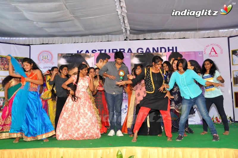 'Manasuku Nachindi' Team @ Kasturba Gandhi Degree & PG College for Women