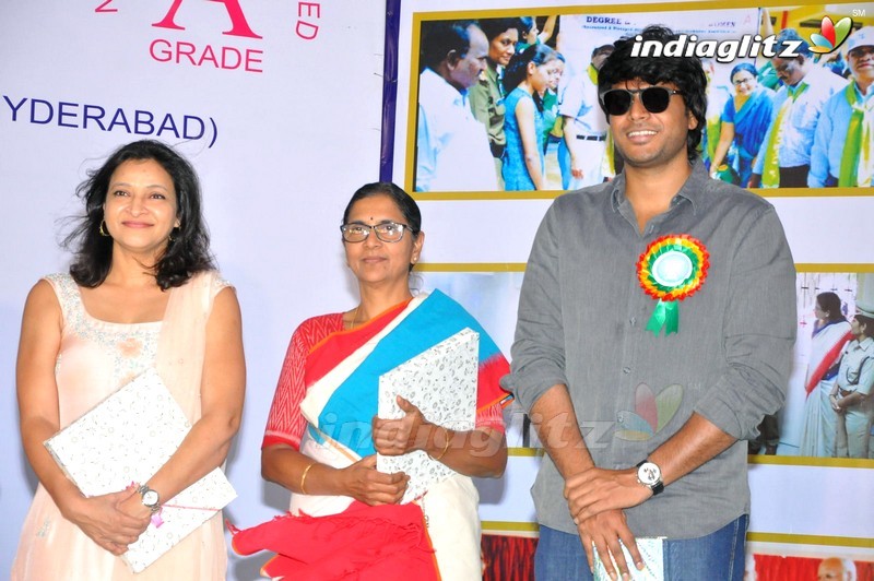 'Manasuku Nachindi' Team @ Kasturba Gandhi Degree & PG College for Women