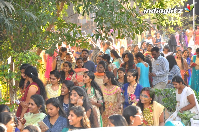 'Manasuku Nachindi' Team @ Kasturba Gandhi Degree & PG College for Women