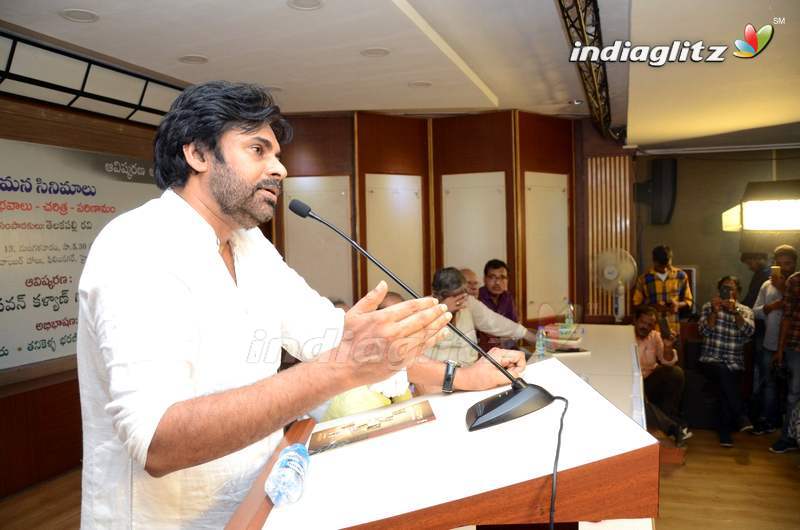 Pawan Kalyan Launches Mana Cinemalu Book