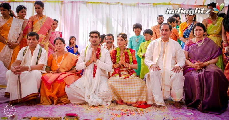 Celebs @ Lahari Manohar Naidu's Son Wedding