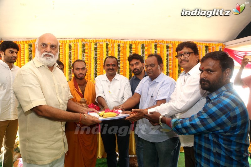 Raghavendra Rao At Mate Matram Serial Launch