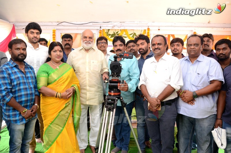 Raghavendra Rao At Mate Matram Serial Launch