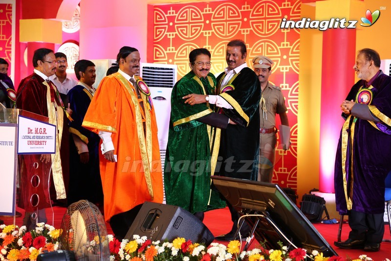 Mohan Babu Receives Doctorate From MGR University