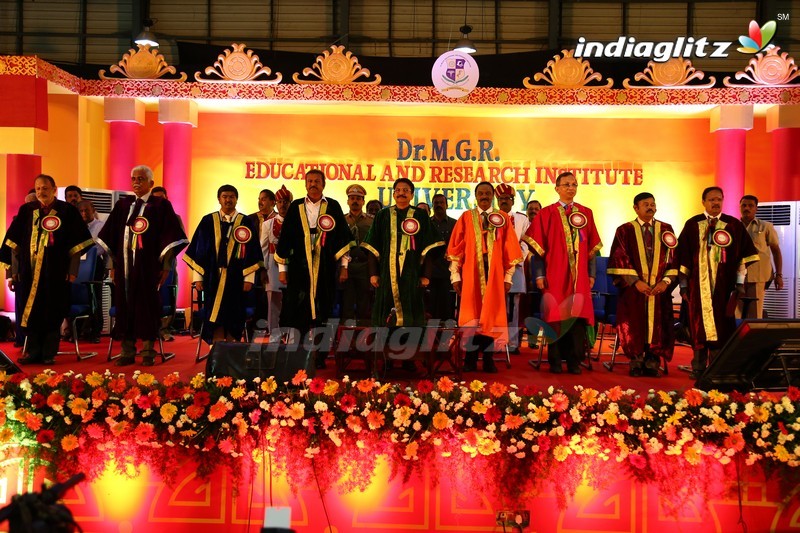 Mohan Babu Receives Doctorate From MGR University